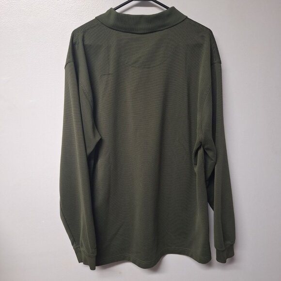 Grand Stand Long Sleeve Shirt Golfing Sports Active Mens‎ XL Green - Picture 2 of 7
